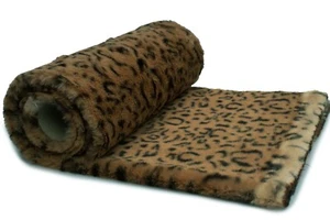 Minkee Hair Shaggy 10 mm Leopardendruck 50x155 cm - Bild 1 von 4