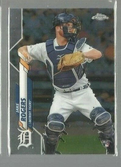 2020 Topps Chrome #47 Jake Rogers RC (ref 111811) - Image 1 of 1