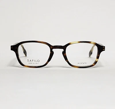 Gafas cuadradas Safilo Buratto 04 para hombre/mujer en tortuga 49 mm hechas en Italia Foto 1 de 4