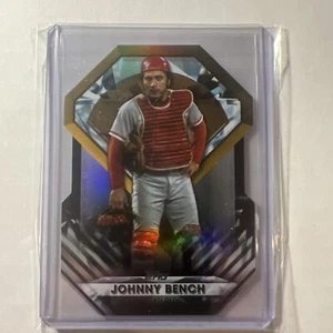 2022 Topps Diamond Greats Die Cut Johnny Bench #064/299 SSP - Picture 1 of 2