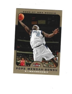 Fleer #237 Pops 2006-07 Mensah-Bonsu radiocontrol Dallas Mavericks - Imagen 1 de 1
