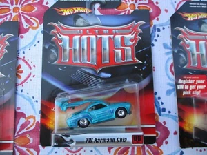 Hot Wheels VW Karmann Ghia Blue 06/40 Ultra Hots Real Riders - Picture 1 of 6