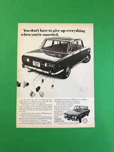 1969 1070 ALFA ROMEO 1750 BERLINA ORIGINAL VINTAGE PRINT AD ADVERTISEMENT - Bild 1 von 1