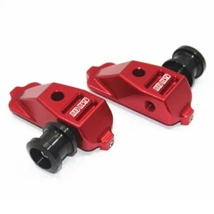 MAD-MOTO Swingarm Spools Stand Screws Slider For CB400X/F CBR400 CBR500R RED - Picture 1 of 6