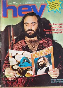 EARTH AND FIRE 1974 Turkish Magazine Demis Roussos, Agostina Belli - Imagen 1 de 7