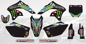 241 MOTOCROSS GRAPHICS DECALS STICKERS FOR KAWASAKI KXF 250 KX250F 2006-2008 - Bild 1 von 1