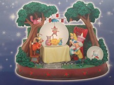 Alice In Wonderland Snowglobe Musical Disney Store NIB 