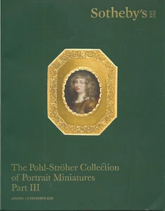 SOTHEBY'S Portrait Miniatures Pohl-Stroher Collection Part 3 Auction Catalog 19 - Picture 1 of 1