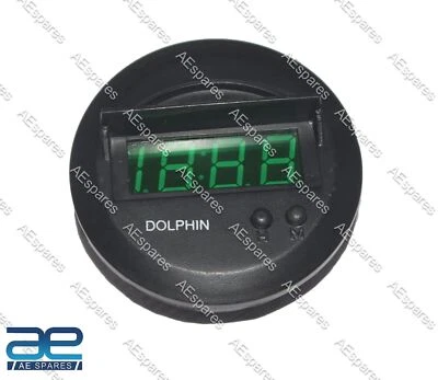 For Suzuki SJ410 SJ413 Samurai Sierra Round Dashboard Digital Clock Watch GEc - Image 1 of 4