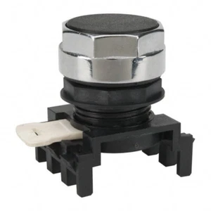 Eaton E22PB1 Black Non-Illuminated Operator Push Buttons, Flush Series A2 22.5mm - Picture 1 of 4