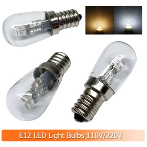 2w Led Bulb Bulbs 110v Cool White 220v White Light E12 Lights For Refrigerators - Picture 1 of 10