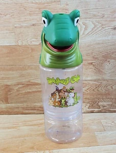 Rainforest Cafe Leguan 3D Kopf Trinkflasche Souvenir Tasse Strohhalm fehlt - Bild 1 von 7