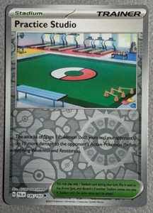 Practice Studio Reverse Holo NM PAL 186/193 Paldea Evolved Pokemon Card - Picture 1 of 1