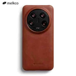 Melkco Genuine Leather Case for Xiaomi Mi 13/14 Ultra Luxury Oil Wax Armor Cover - Picture 1 of 21
