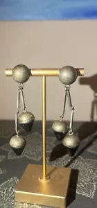 Vintage Unikat Silber Statement Ohrhänger - Bild 1 von 6