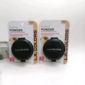 LA Colors Pressed Powder Beige CBPP321 Beige Pack Of 2 - Picture 1 of 4