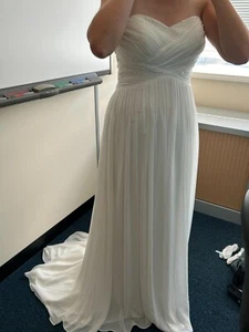 Wedding Dress with Beading & Sequin Detail, Size 12, Ex Demo - Picture 1 of 6