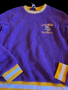 Sudadera Sherpa Minnesota Vikings/FOCO/NFL - NUEVA CON ETIQUETAS Para Hombre M- #48376-B3 - Imagen 1 de 6