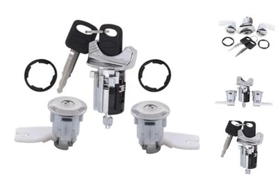 Kit de cilindro de bloqueo de interruptor de encendido y cilindro de bloqueo de puerta para Ford Aerostar Foto 1 de 4