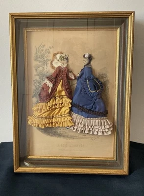 La Mode Illustrée Shadow Box 3D Fabric Costumes - Photo 1/4