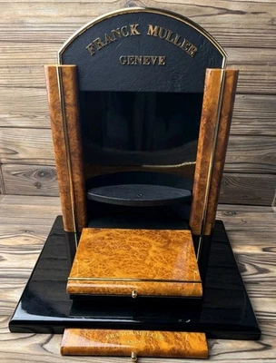 Raro Original Franck Muller Reloj Tienda Presentación Distribuidor Soporte Exhibición Foto 1 de 4