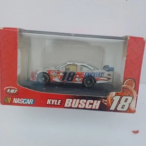 Winners Circle Kyle Busch #18 2009 Nascar Snickers Gibbs Diecast 1:87 Box Racing - Picture 1 of 12