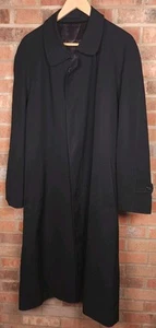 Christian Dior Monsieur Belted Trench Coat Mens Size 42 R Wool - Picture 1 of 9