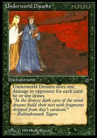 Magic MTG Legends Underworld Dreams MODERATELY PLAYED MP - Image 1 of 1