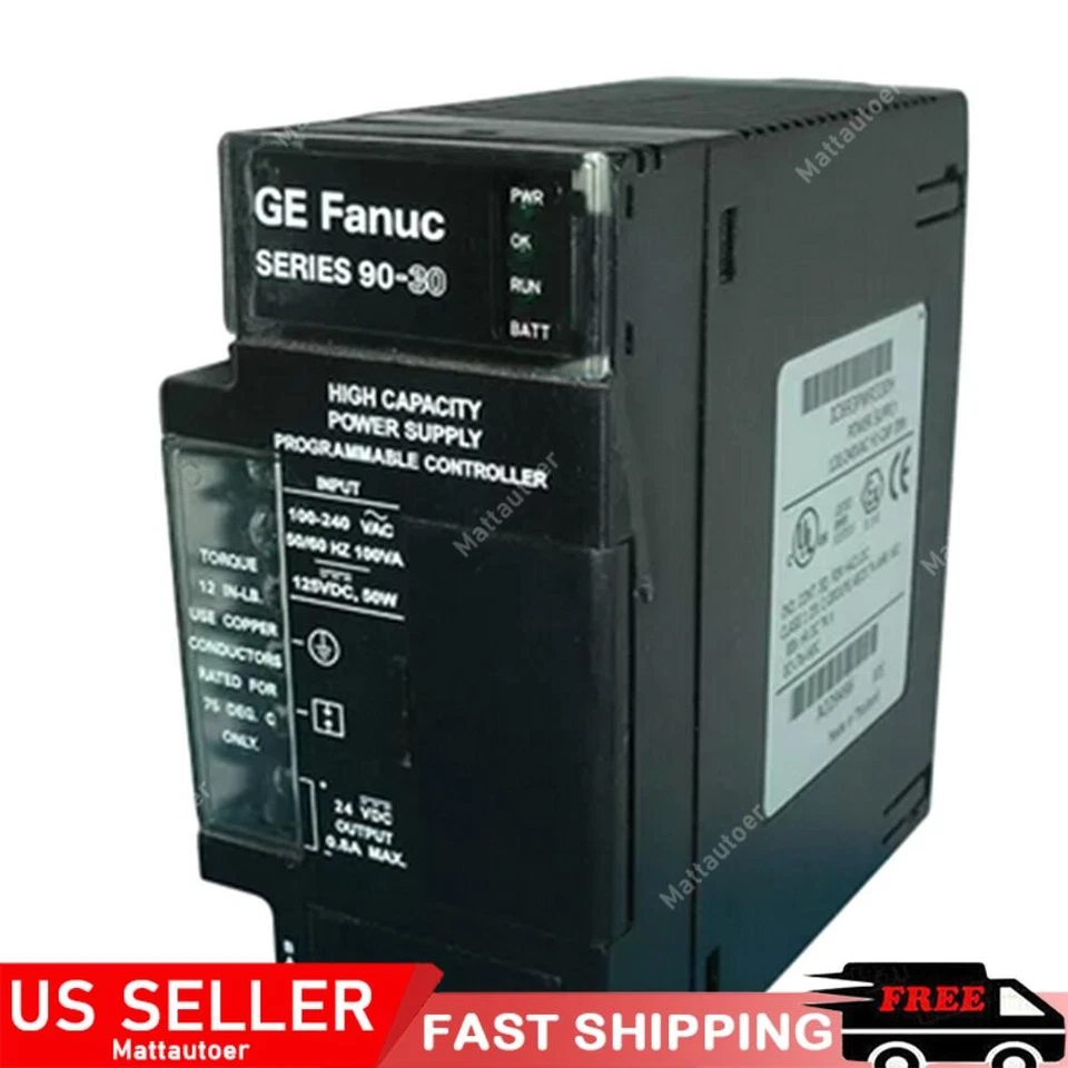 NEW Ge Fanuc IC693PWR330H Power Supply - Image 1 of 4