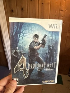 RESIDENT EVIL 4 WII EDITION Nintendo Wii 2007 Complete W/ Manual - Picture 1 of 3