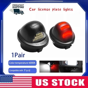 2 pcs License Plate Light Led Lamp Assembly Suitable for Ford F150 F250 F350 - Picture 1 of 12