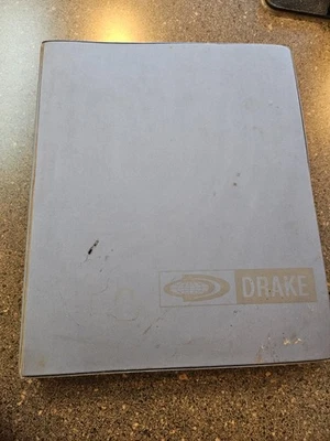 Drake TR7 Transceiver Service Manual (original) Fair condition - Image 1 of 4