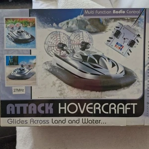 Boys Toys Radio Controlled Attack Hovercraft NEW IN BOX NEVER USED - Picture 1 of 5