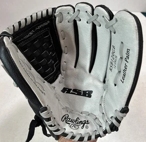 "Guante de Softbol Rawlings Serie RSB 12"" DERECHO Negro/Gris RSB120GB Usado Una Vez! - Imagen 1 de 7