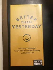 Better than Yesterday 365 Daily Challenges Activity Cards - Picture 1 of 5