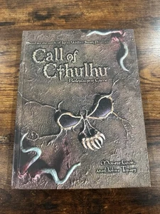 Call Of Cthulhu Core Rulebook D20 Edition Hardback - Picture 1 of 8