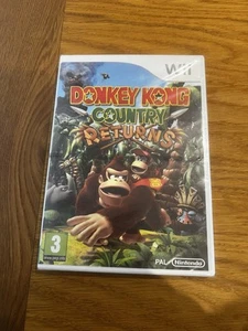 Nintendo Wii Donkey Kong Country Returns (2010), Brand New & Factory Sealed - Picture 1 of 4