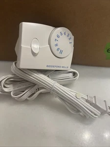 Biddeford TC11BA 76PA Electric Heating Blanket 4-Prong Heat Controller.       - Picture 1 of 3