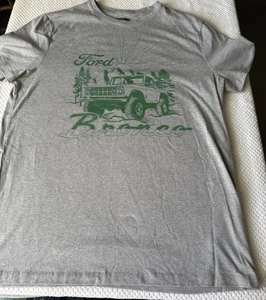Ford Bronco T-Shirt Grau Größe M Neu Ohne Etikett - Bild 1 von 3