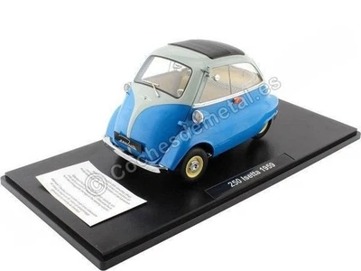 1959 BMW 250 Isetta Azul / Gris 1:12 KK-échelle KKDC120042 - Photo 1/4