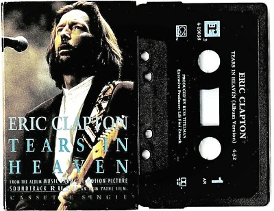 Eric Clapton ‎– Tears in Heaven / Tracks and Lines — кассетный сингл (1994) - Изображение 1 из 2