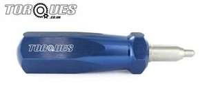 AN-3 (3AN AN3) Teflon / PTFE Stainless Steel Braided Hose Separation Tool Blue - Picture 1 of 2