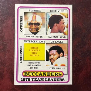 1981 Topps Set LEE ROY SELMON RICKY BELL BUCCANEERS CHECKLIST #282 - NM/MINT - Picture 1 of 2