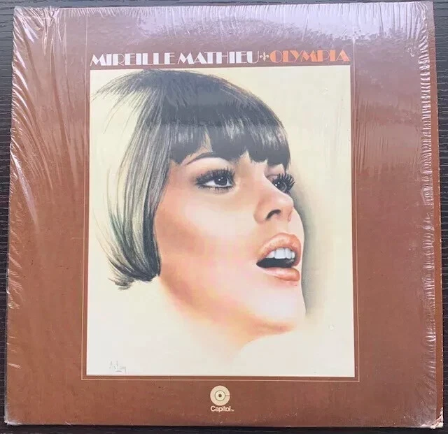 MIREILLE MATHIEU OLYMPIA CAPITOL RECORDS! Nice 1969 LP! Plays GREAT! - Image 1 of 1