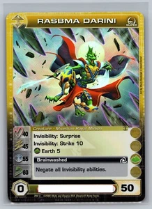 Rasbma Darini FOIL Chaotic TCG 1st Edition Super Rare 40/45/55/80/50 Unused Code - Picture 1 of 2