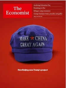 The Economist Weekly Magazine (US) Issue Apr 5-11, 2025/ MAKE CHINE GREAT AGAIN - Picture 1 of 3