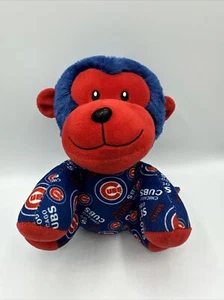 Foco Forever Collectibles Chicago Cubs MLB 9" Plush Stuffed Monkey - Picture 1 of 8