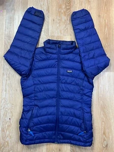 Patagonia Jacket Youth 2XL XXL Purple Quilted Down Sweater Outdoors Girls - Picture 1 of 14
