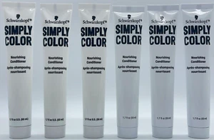6PK Schwarzkopf Simply Color Nourishing Conditioner ~ 50 mL ~ FAST SHIP - Picture 1 of 2