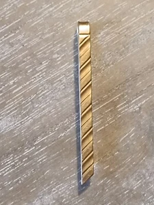 Pince À Cravate Plaqué Or/ Vintage - Imagen 1 de 6